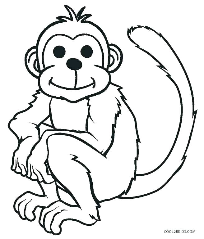 656x770 Cartoon Monkey Pictures To Color Cartoon Monkey Pictures To Color