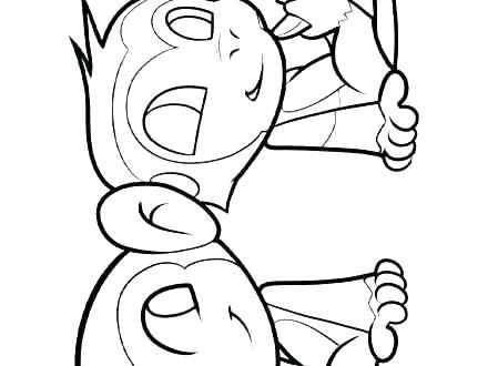 440x330 Coloring Pages Of Monkey Coloring Pages Cartoon Monkeys