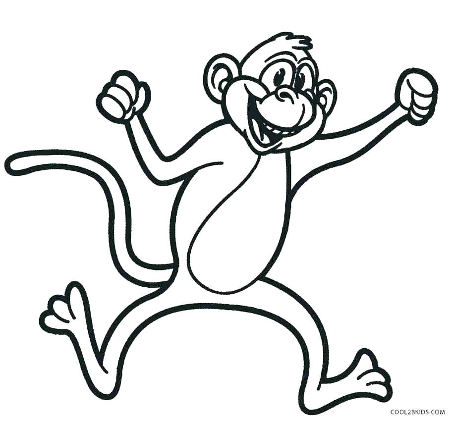 914x850 Cute Monkey Coloring Pages Sock Monkey Coloring Pages Cute Monkey
