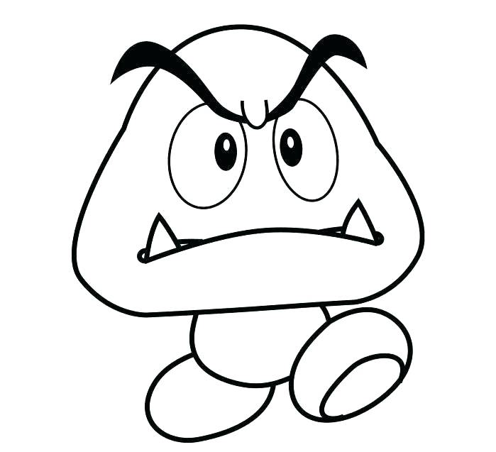 699x637 Mushroom Coloring Pages Printable Mushroom Coloring Pages Cartoon