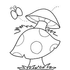 230x230 Top 25 Free Pritable Mushroom Coloring Pages Online