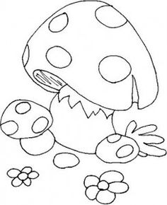 236x290 Images Of Mushrooms Coloring Pages