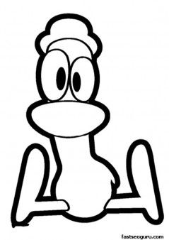 239x338 Print Out Cartoon Network Characters Pocoyo Pato