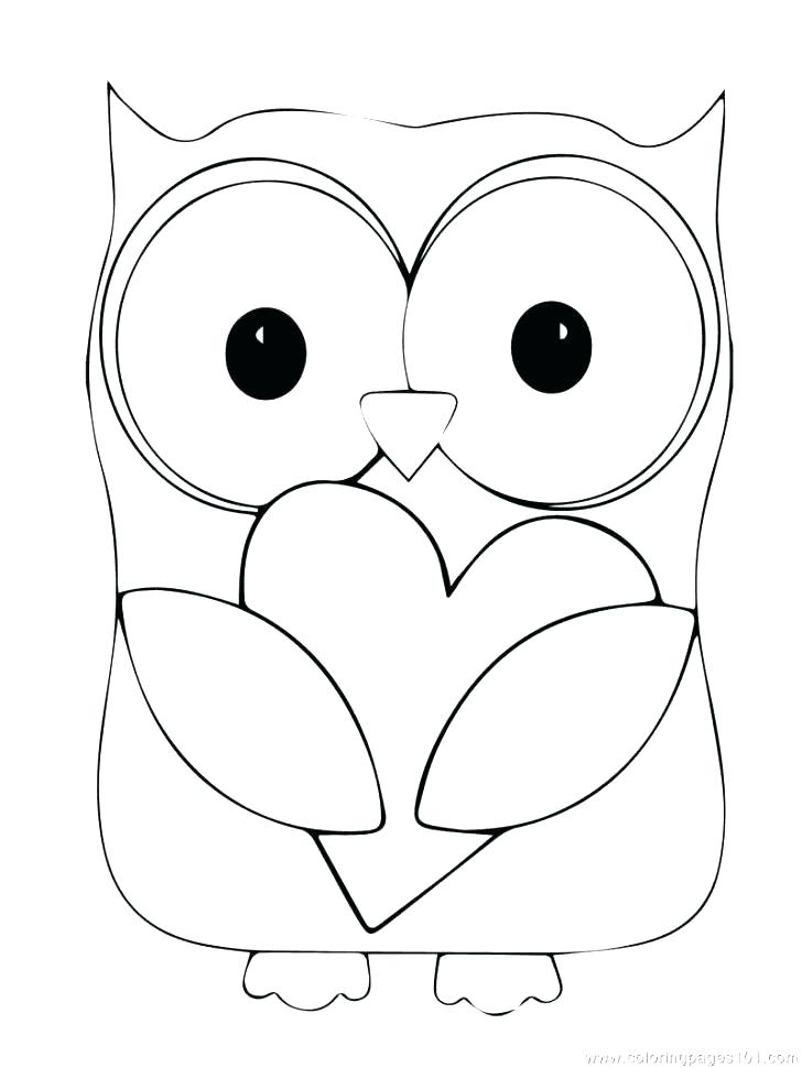 728x970 Cartoon Owl Coloring Pages Coloring Pages Of Cartoon Owls Love Owl
