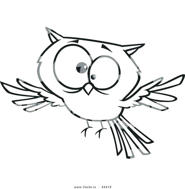 618x630 Owl Coloring Pages Cartoon Owl Coloring Pages Vector Of A Cross