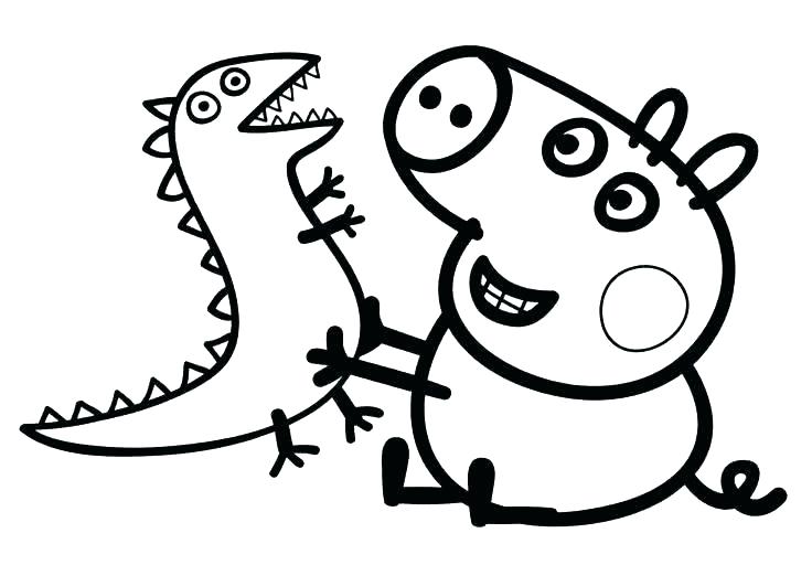 736x512 Pig Color Page Coloring Page Animals Cartoon Pig Coloring Page