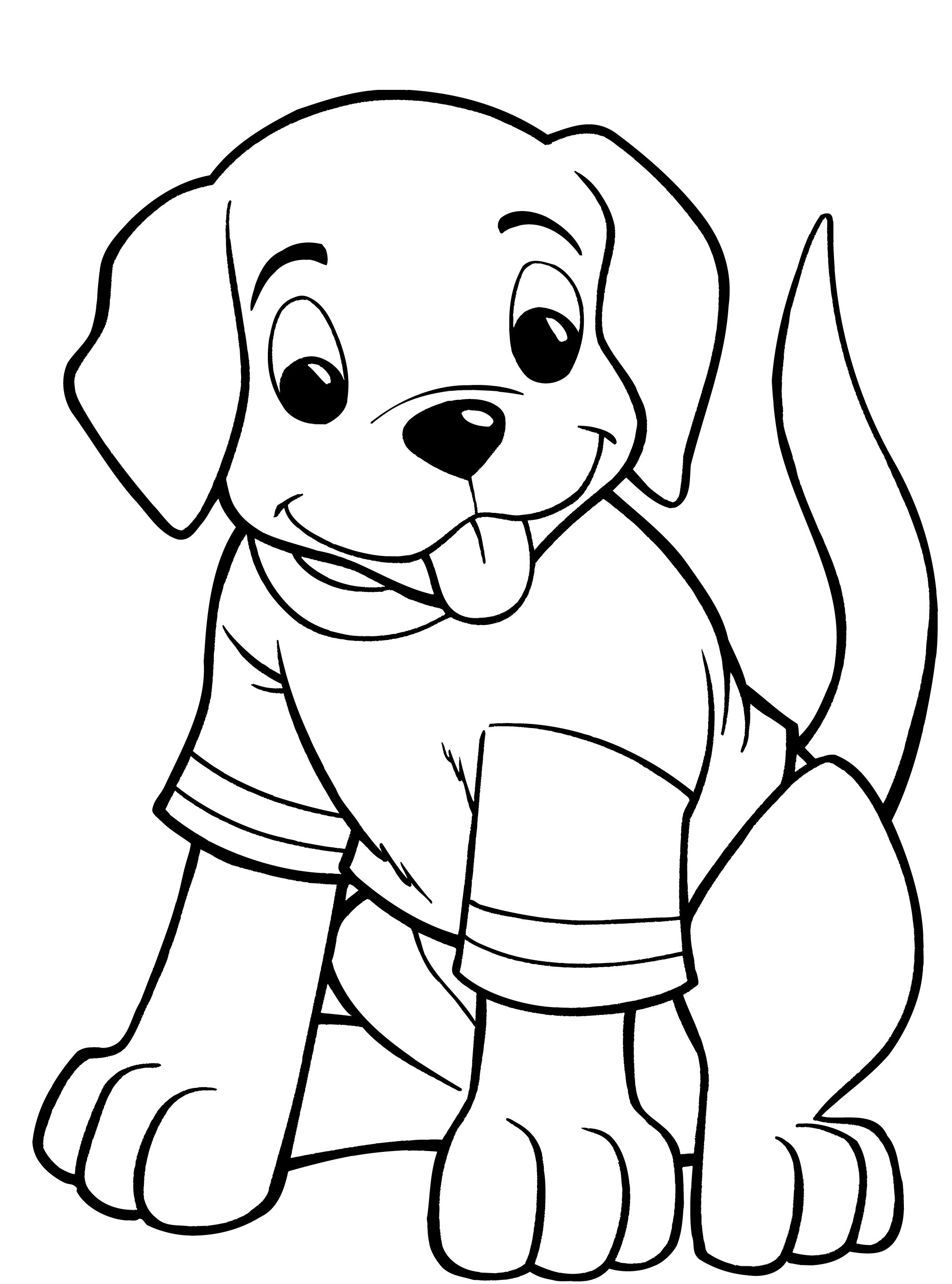 2097x2829 Useful Cute Cartoon Puppy Coloring Pages Unique Print Pictures