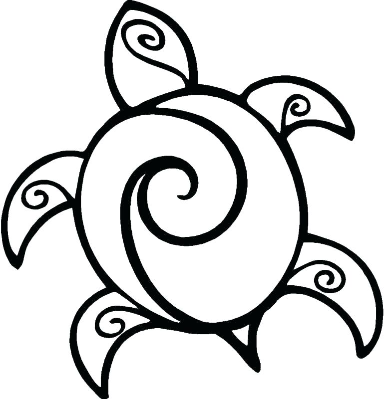 769x800 Cartoon Turtle Coloring Pages Sea Turtles Coloring Pages Coloring