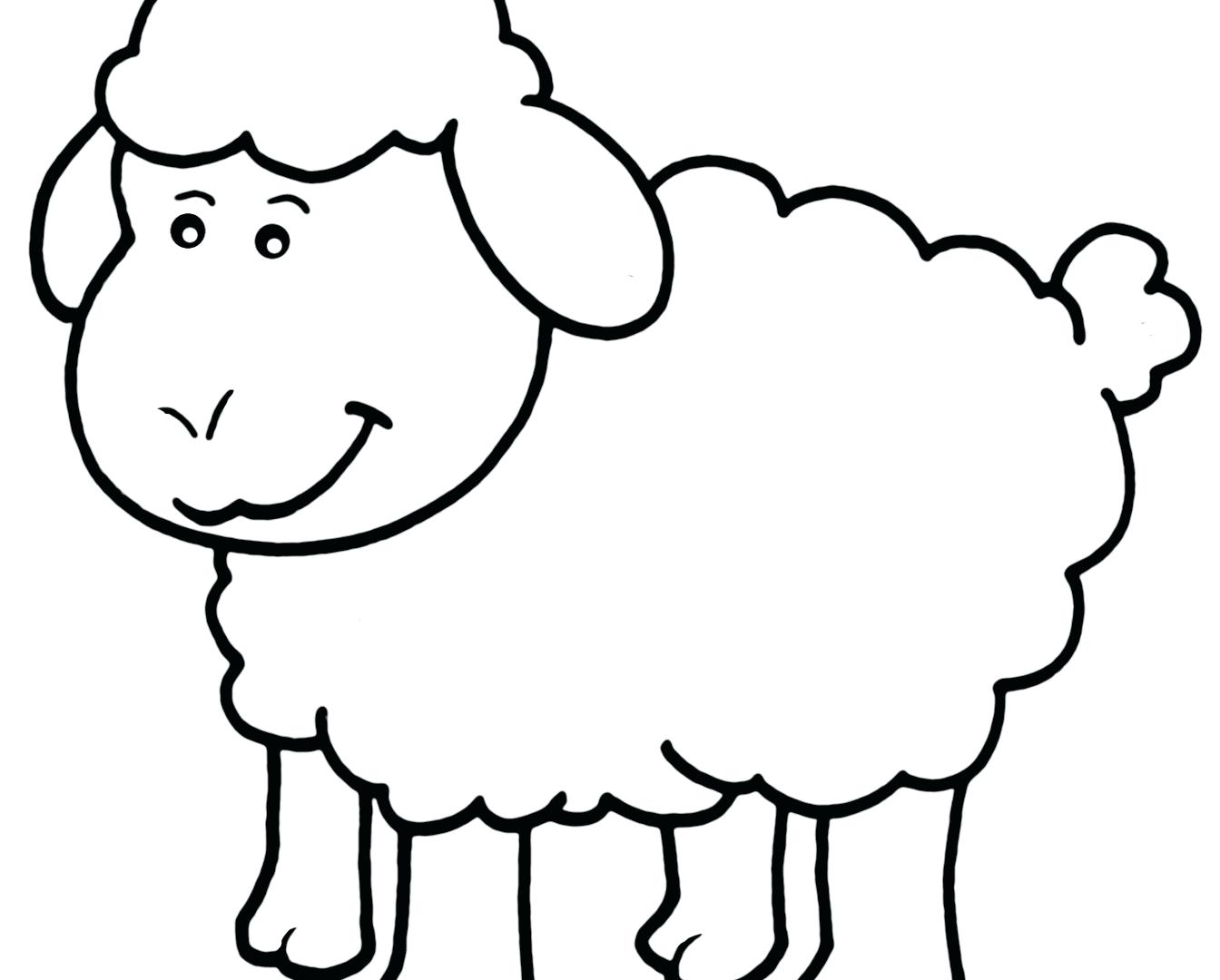 1344x1080 Sheep Coloring Pages Preschool Year Of The Page Sheepdog A Kids