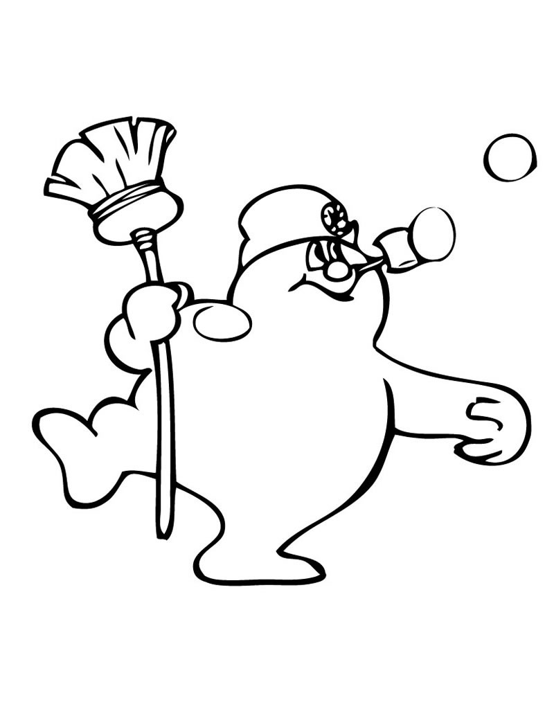 800x1034 Frosty The Snowman Coloring Pages 2