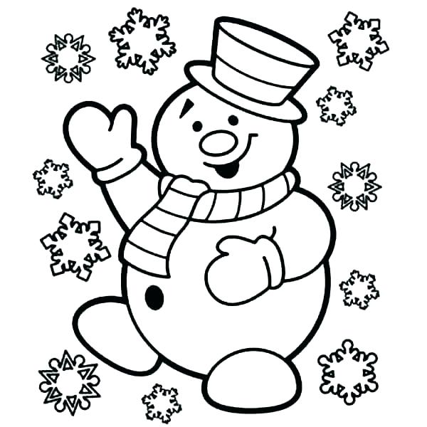 600x600 Snowman Coloring Sheets Abominable Snowman Coloring Pages Snowman