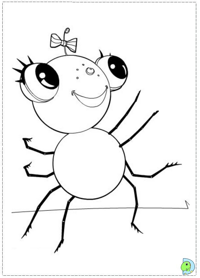 691x960 6 Impactful Spider Coloring Page