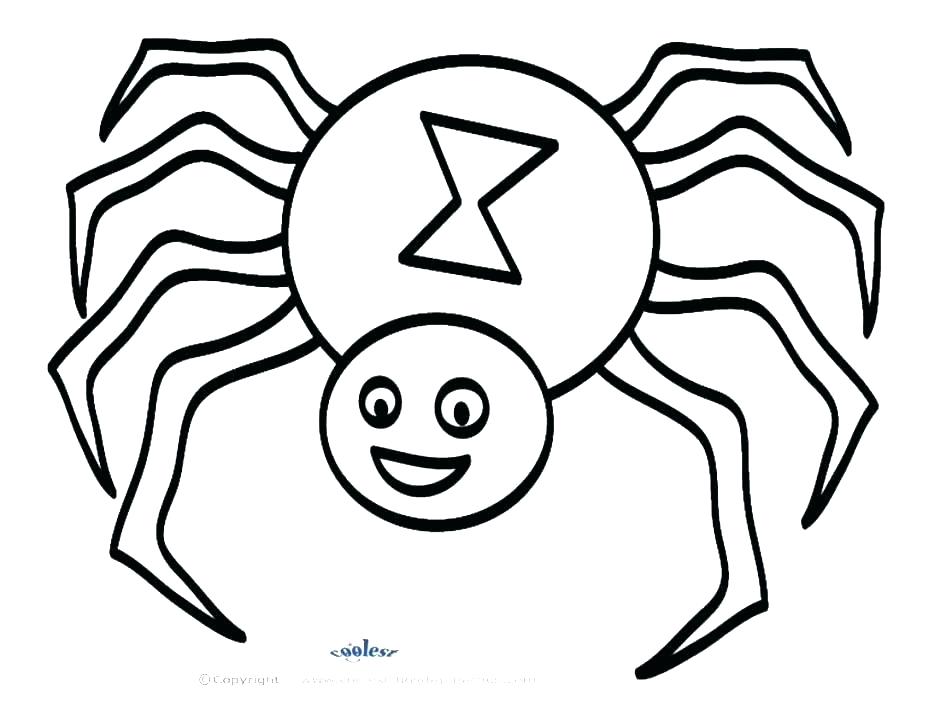 940x726 Spider Color Page Spider Web Coloring Page Printable Spider Web