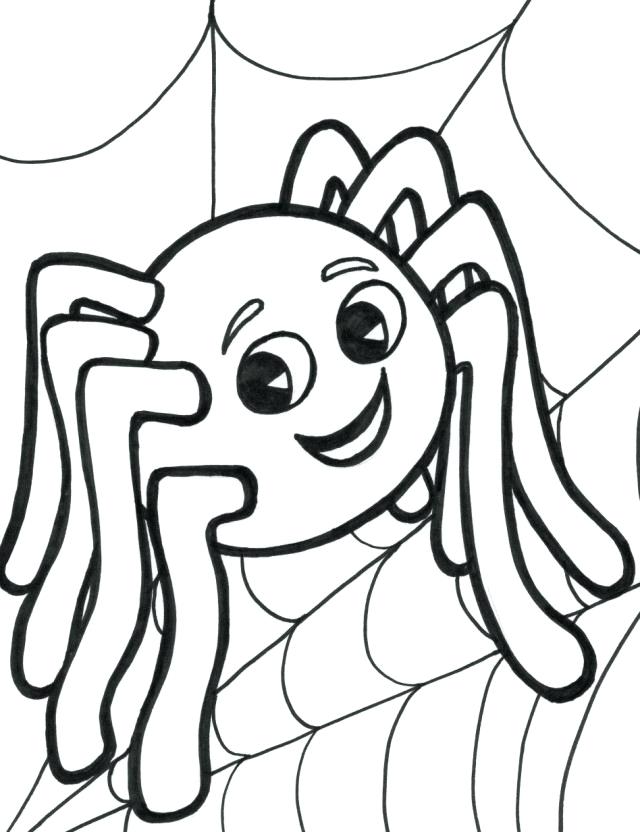 640x832 Spider Coloring Book Hairy Spider Coloring Page Spiderman