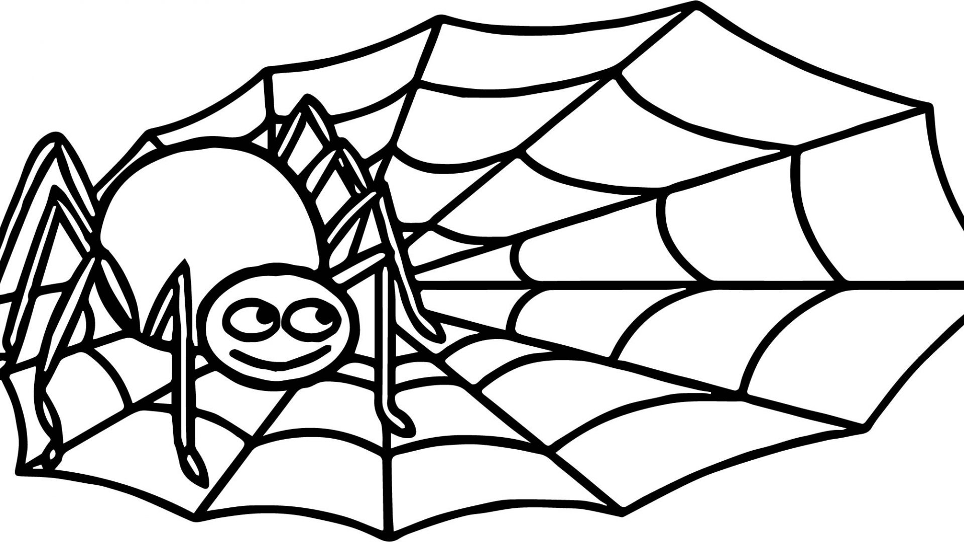 1920x1080 Spider Coloring Pages Tarantula Animals Page Free Printable