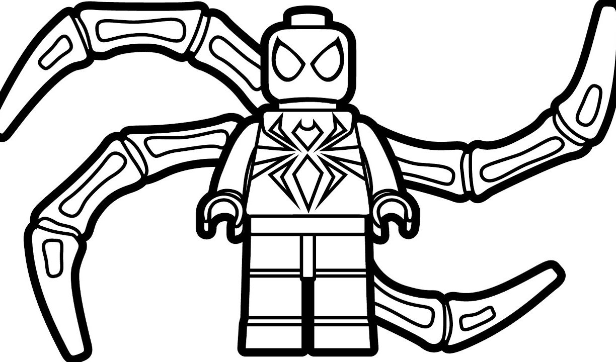 1224x720 Spiderman And Deadpool Coloring Book Pages Kids Fun Free Printable