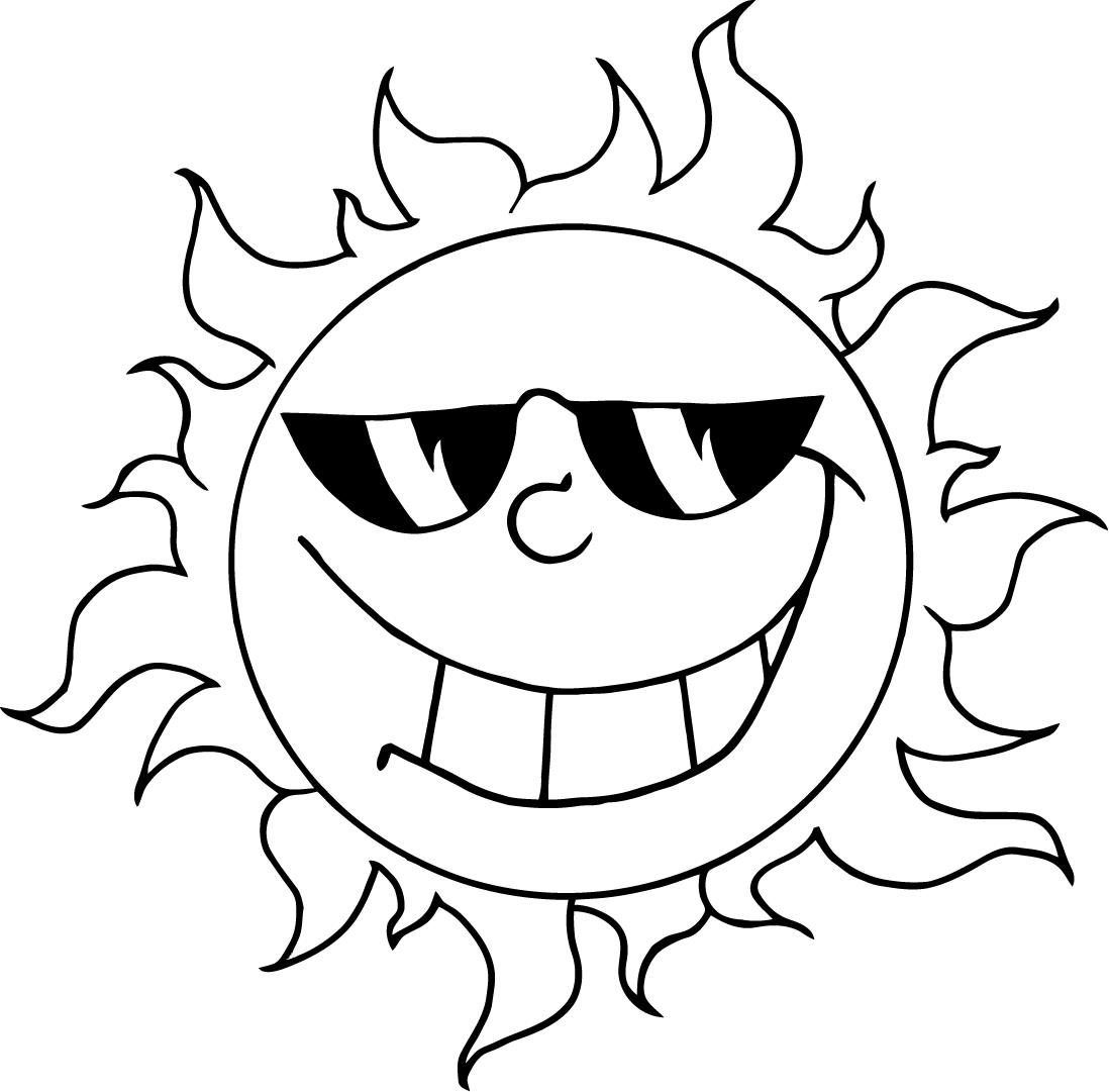 1098x1081 Sun Coloring Pages
