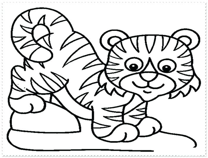 700x532 Tiger Coloring Pages Coloring Pages Tiger Coloring Page Epic Tiger
