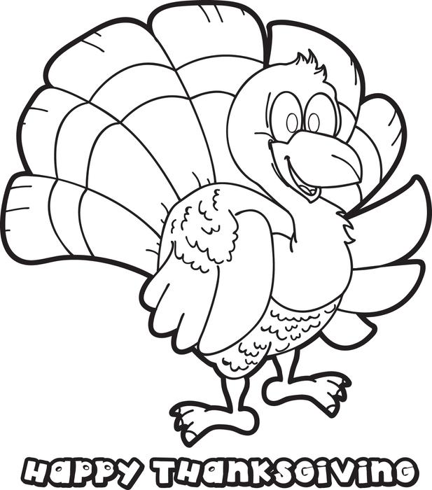 617x700 Top 89 Turkey Coloring Pages