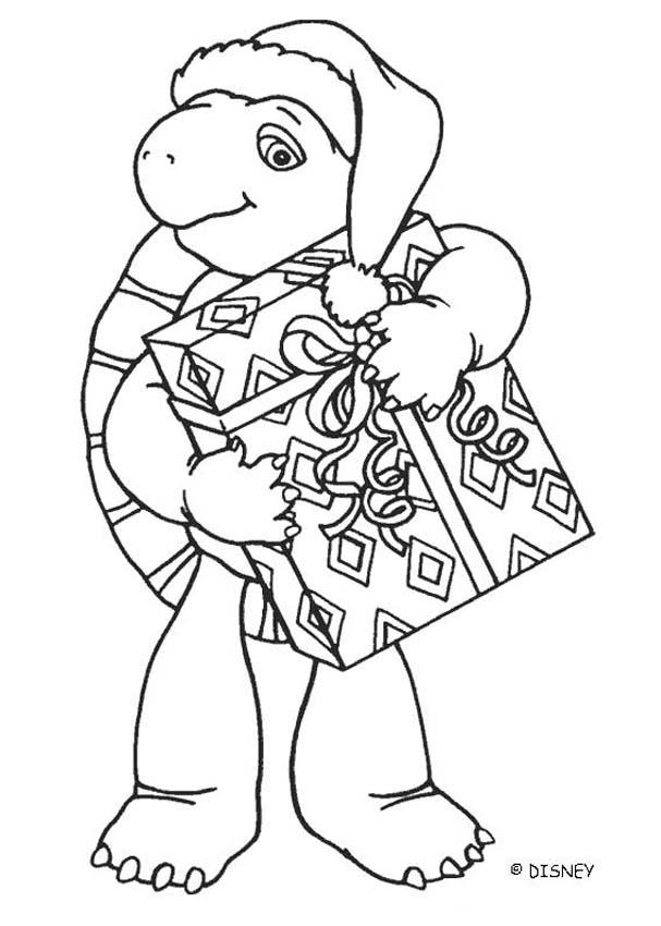 607x850 Franklin Turtle Coloring Pages