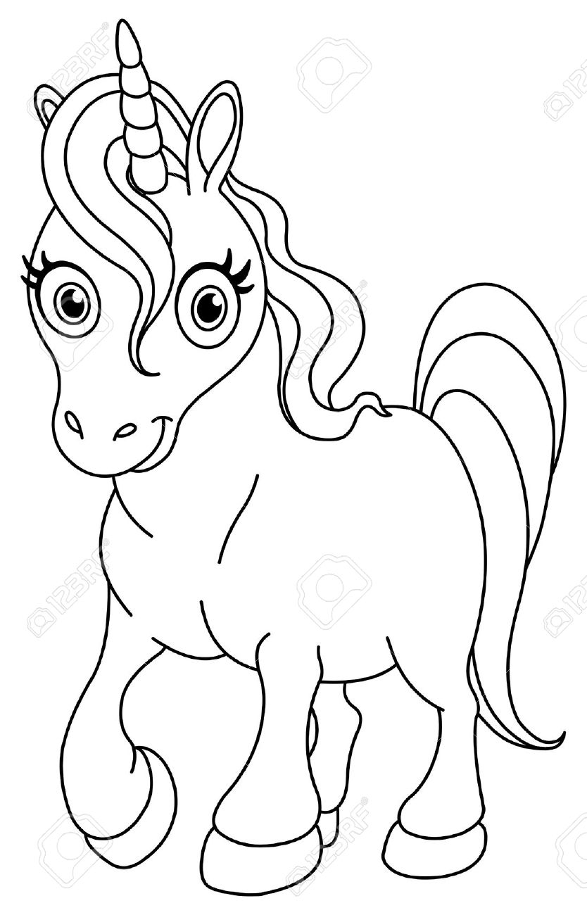 834x1300 Cute Unicorn Coloring Sheets Cute Cartoon Unicorn Coloring Pages