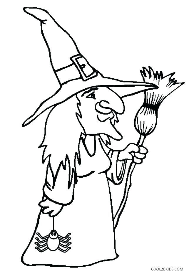660x930 Witch Coloring