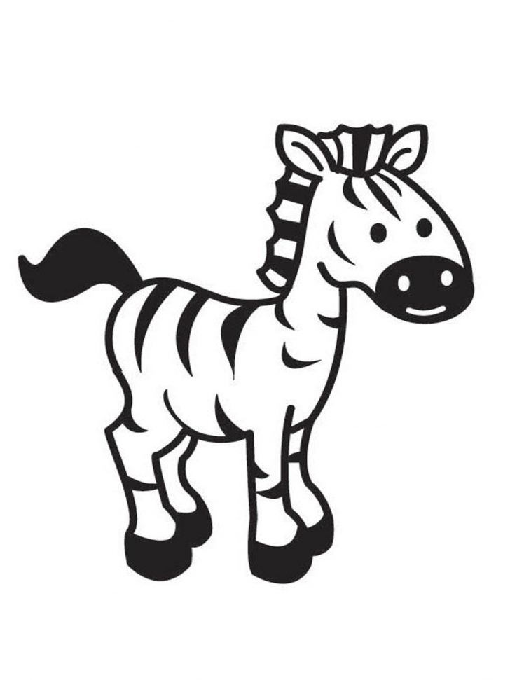 728x971 Zebra Coloring Page Printable Pages Click The To View Version