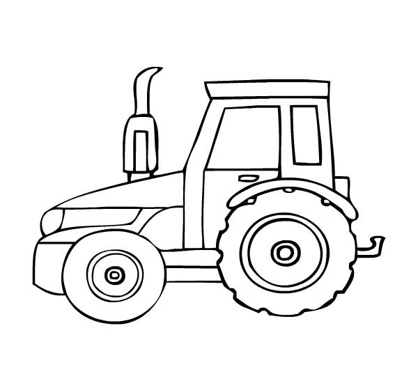 Case Tractor Coloring Pages