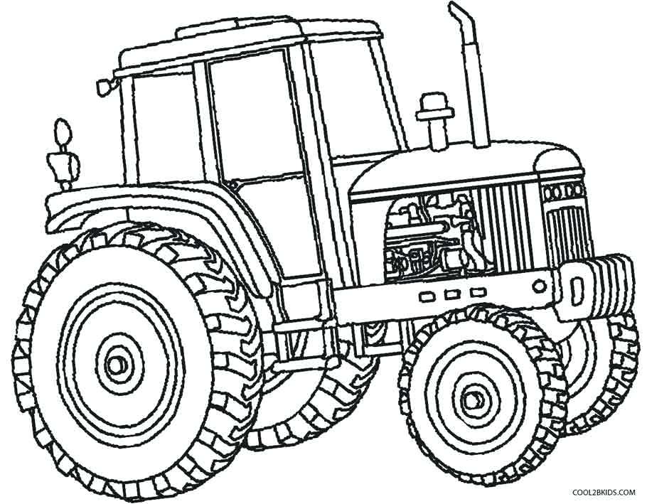 910x709 Free Printable Coloring Pages Tractors Coloring Pages Of Tractors
