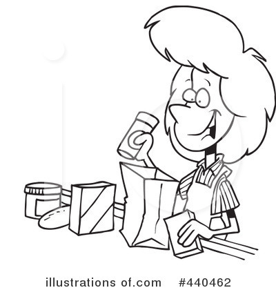 400x420 Groceries Clipart