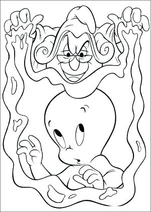 300x420 Casper Coloring Pages Coloring Pages Coloring Page Ghost Coloring