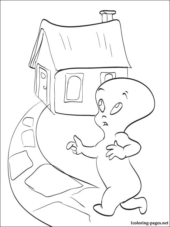 560x750 Free Printable Coloring Pages Casper For Kids Coloring Pages
