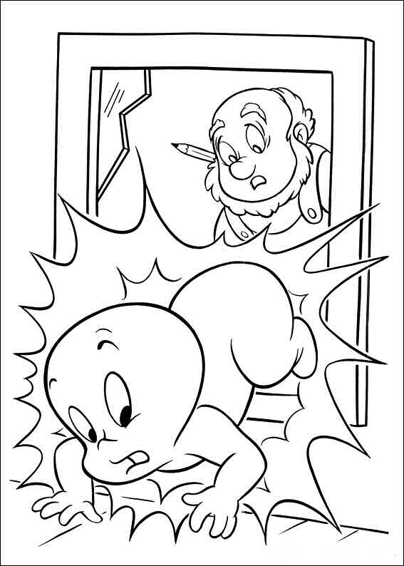 567x794 Kids N 24 Coloring Pages Of Casper The Friendly Ghost