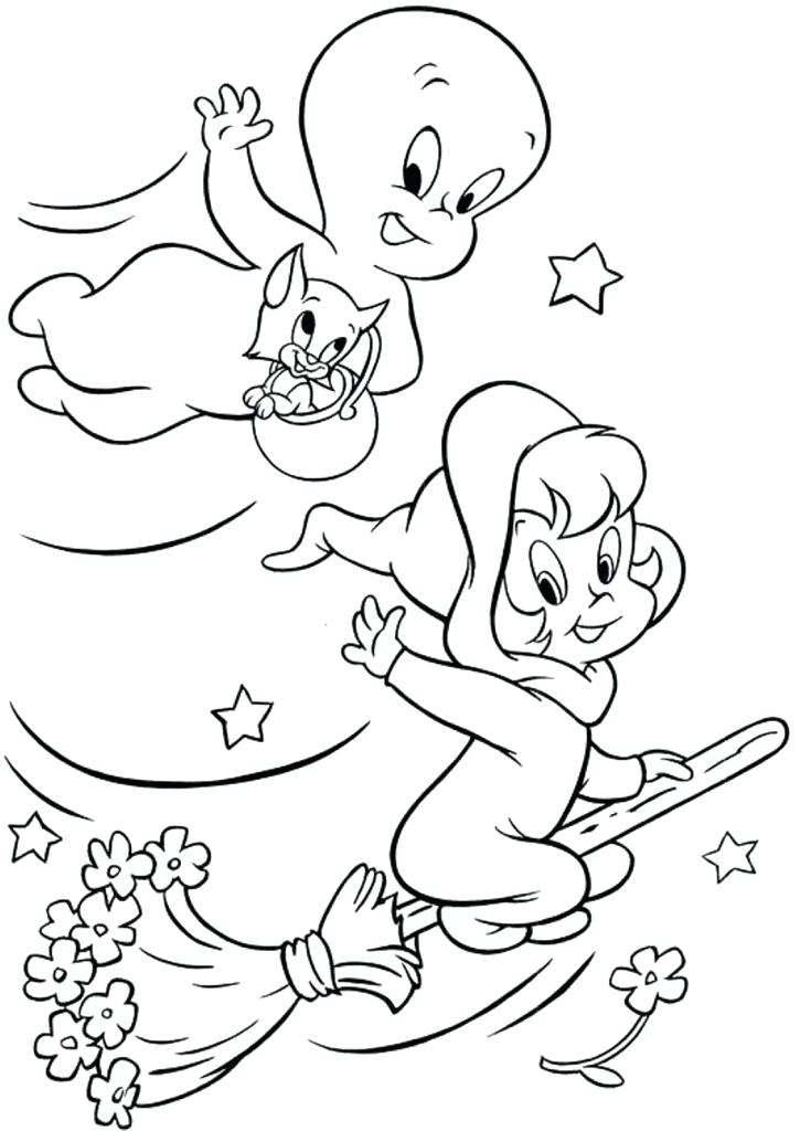 725x1024 Casper Coloring Pages Beautiful Ghost Coloring Pages For Kids