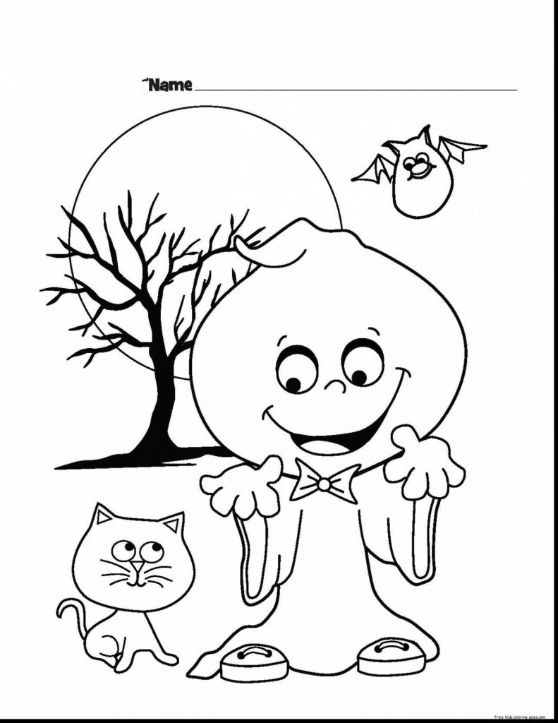 Casper The Ghost Coloring Pages