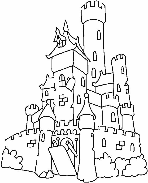 626x775 Free Printable Castle Coloring Pages For Kids Castles And Free
