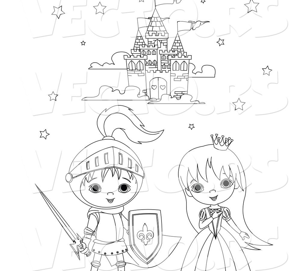 1024x900 New Princess Castle Coloring Pages With Free Printable Kids