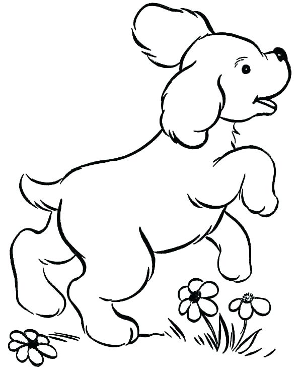 600x734 Coloring Page Of Dog Coloring Page Of Dog Dog And Cat Coloring