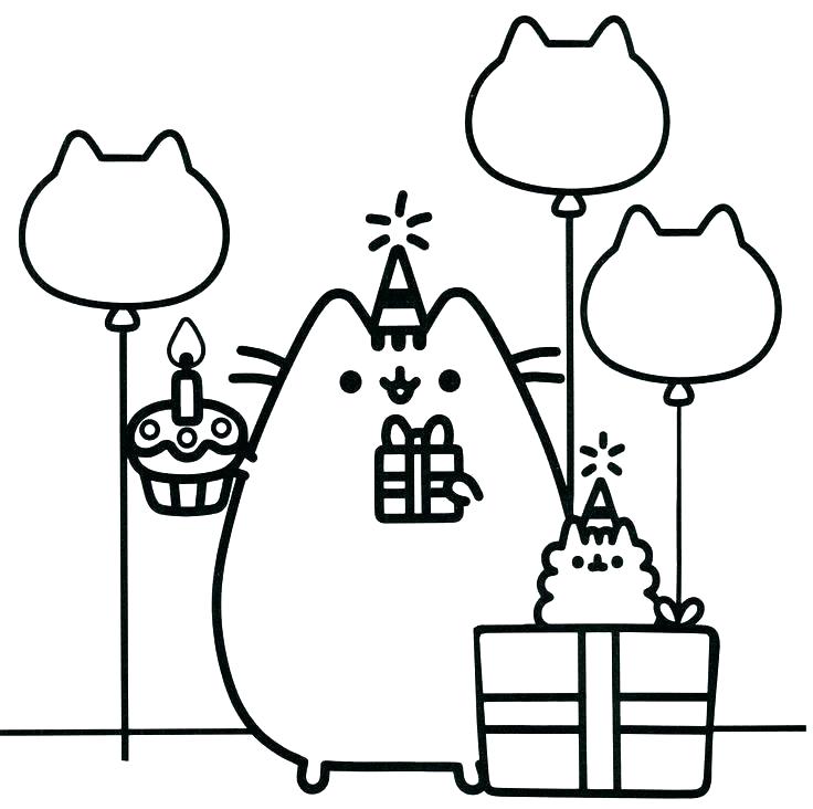 736x732 Coloring Pages Of Cats And Dogs Cat Coloring Pages The Cat