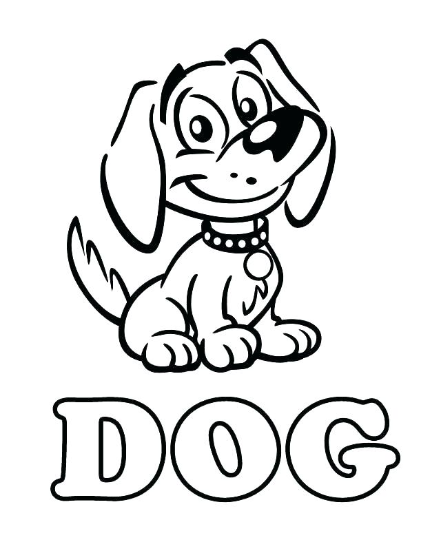 640x800 Christmas Dog Coloring Pages