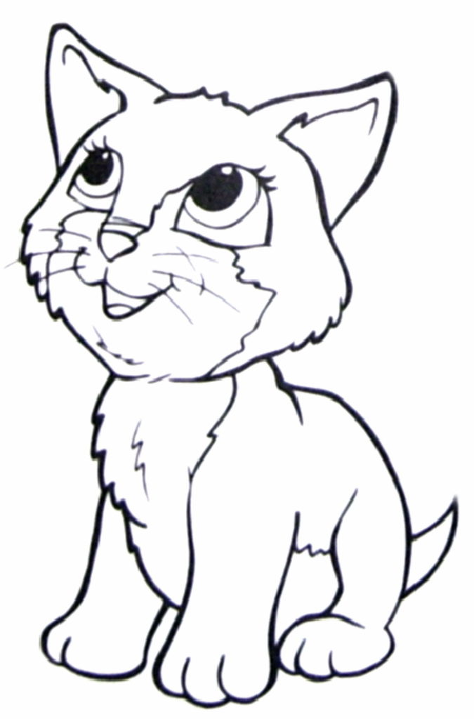 Cat And Dog Coloring Pages To Print