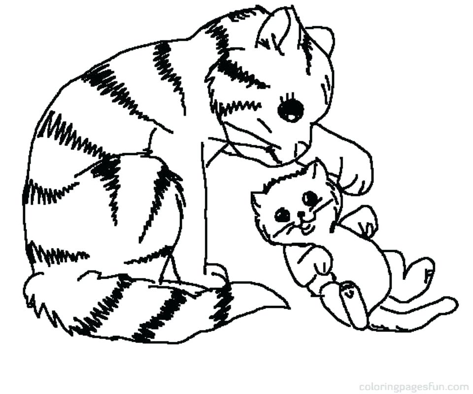 960x800 Coloring Pages Of Kittens Cats And Kitten Coloring Pages Kids