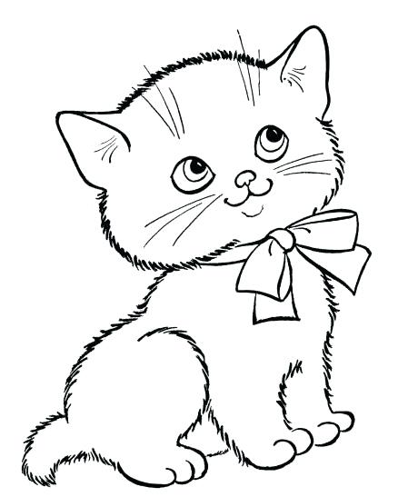 449x547 Kitten Coloring Pages Cat Coloring Book Pages Cat And Kitten
