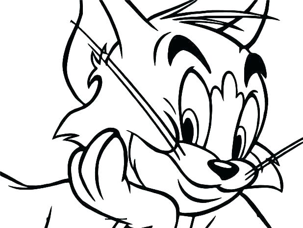 618x464 Cat Printable Coloring Pages Cartoon Cat Coloring Pages Kittens