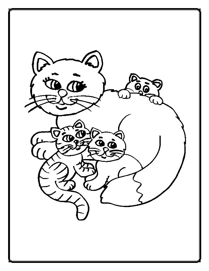 671x869 Cats Coloring Pages To Color