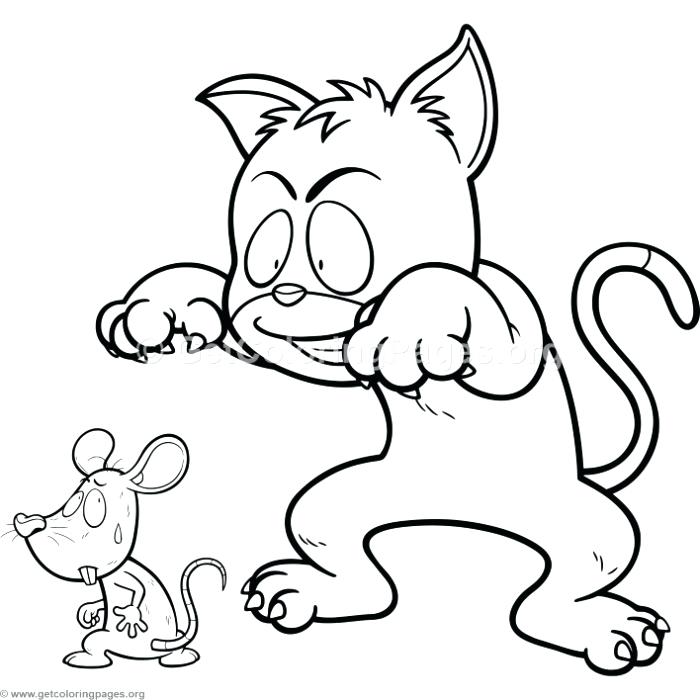 700x700 Cat Mouse Coloring Pages Cat Mouse Coloring Pages Cat