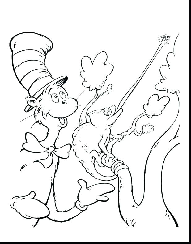 618x789 Cat In The Hat Coloring Pages Free The Cat In The Hat Coloring