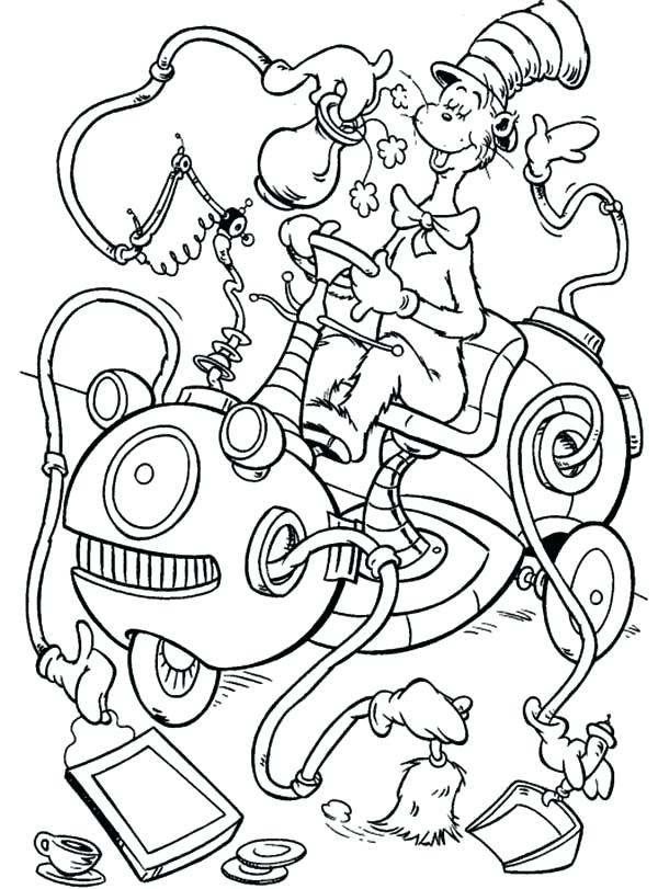 600x811 Cat In Hat Coloring Page Cat In Hat Pictures To Color