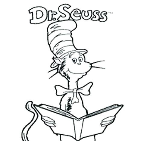 468x468 Cat The Hat Coloring Pages Cat The Hat Coloring Page Cat