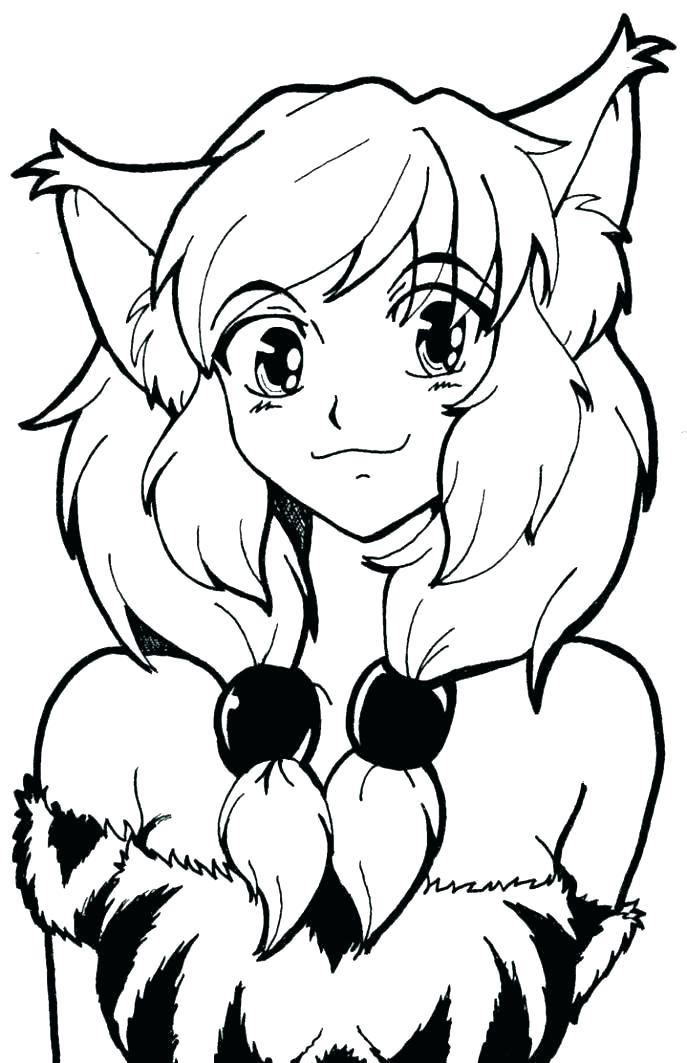 687x1063 Coloring Page Cat Impair.co